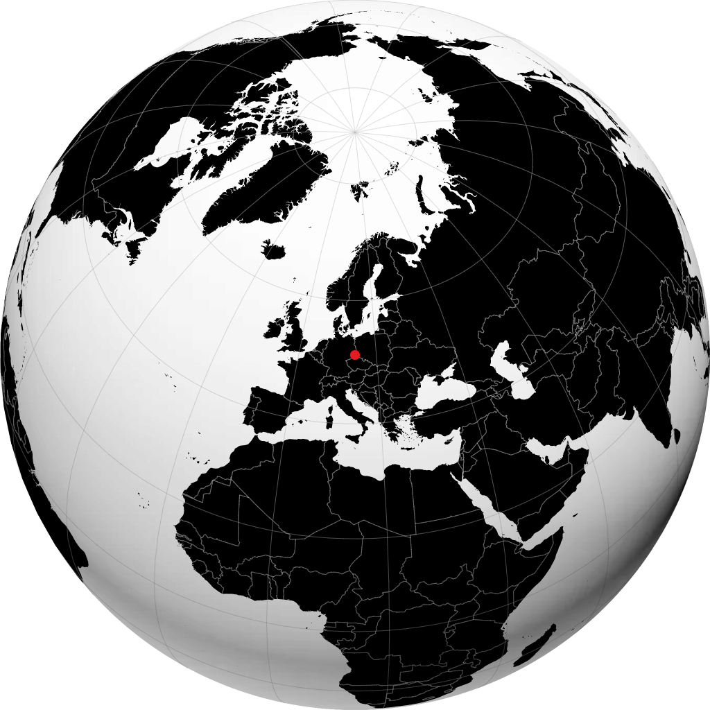 Bautzen di globe