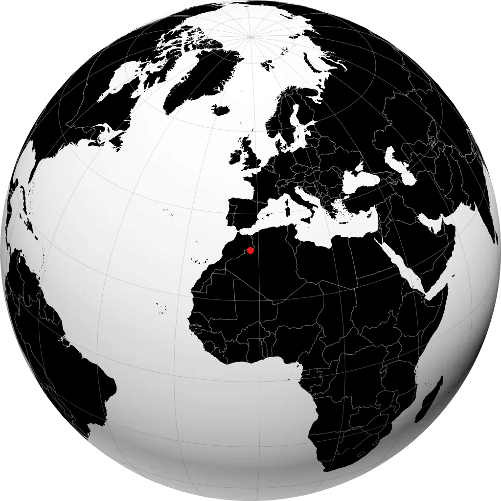 Béchar di globe
