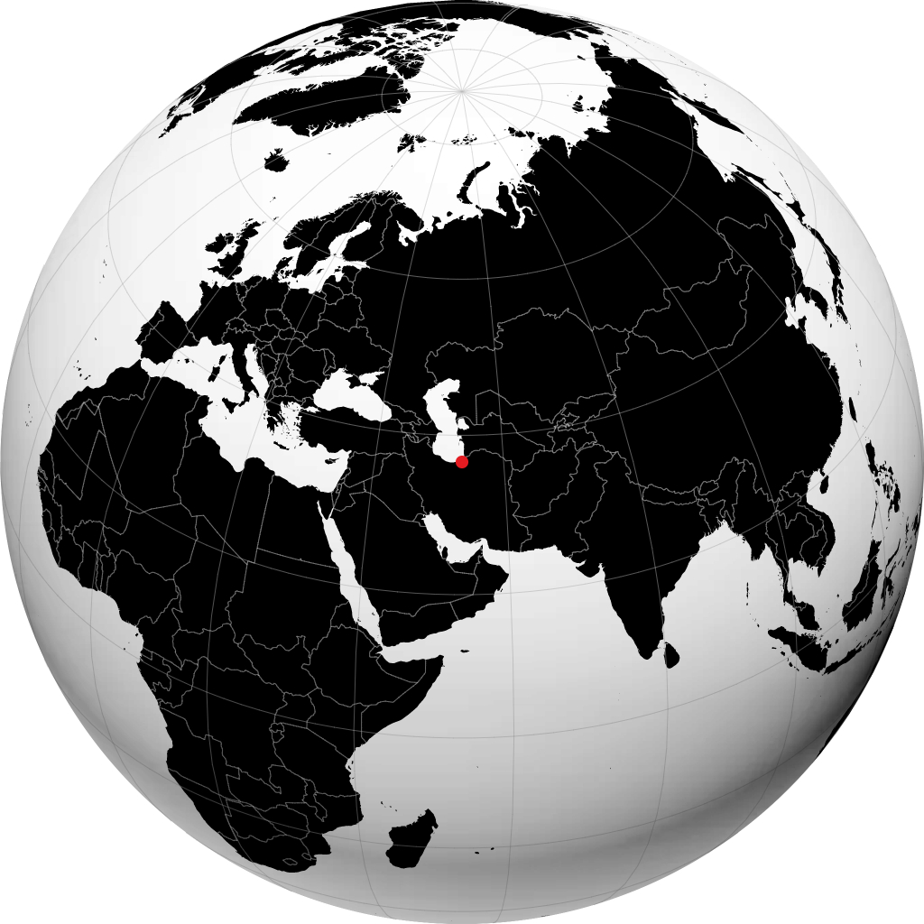 Behshahr di globe