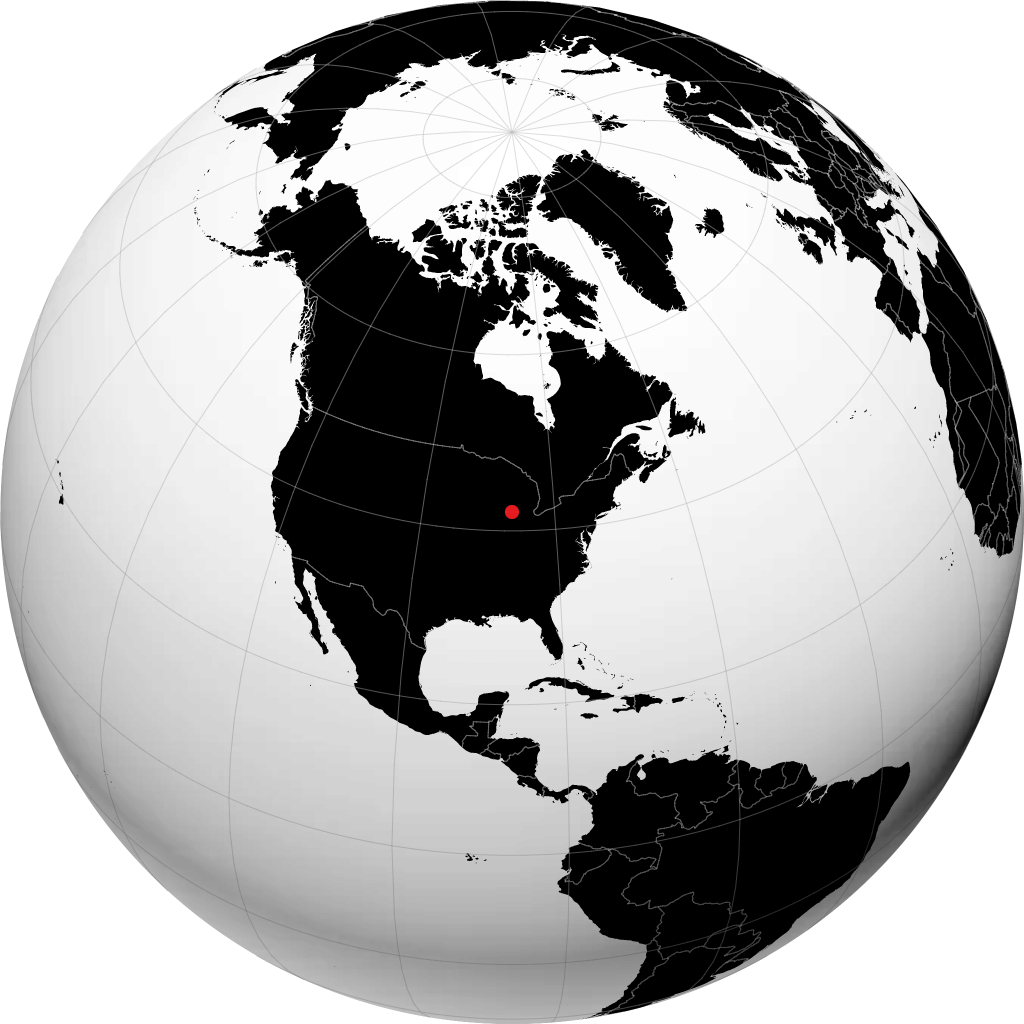 Benton Harbor di globe