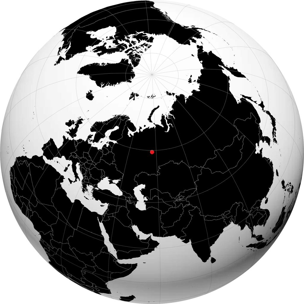 Berezniki di globe