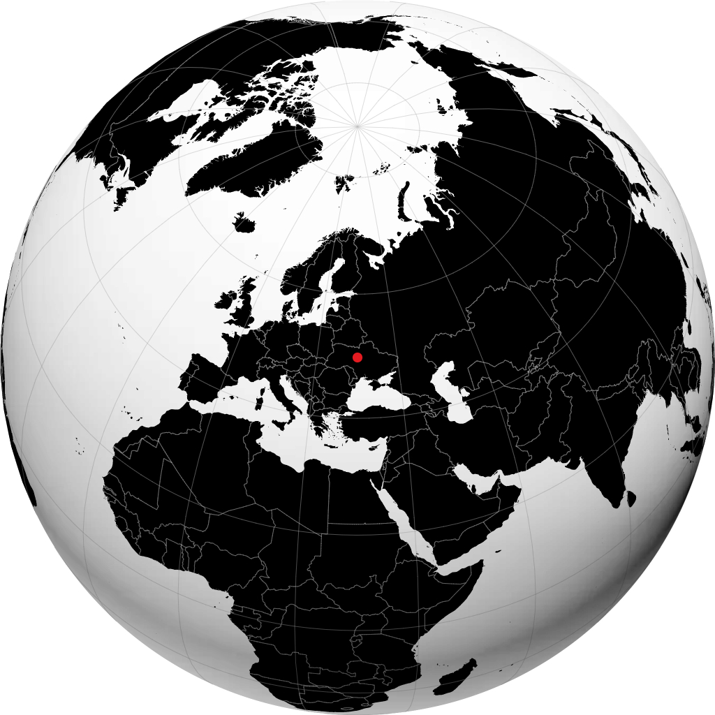 Bila Tserkva di globe
