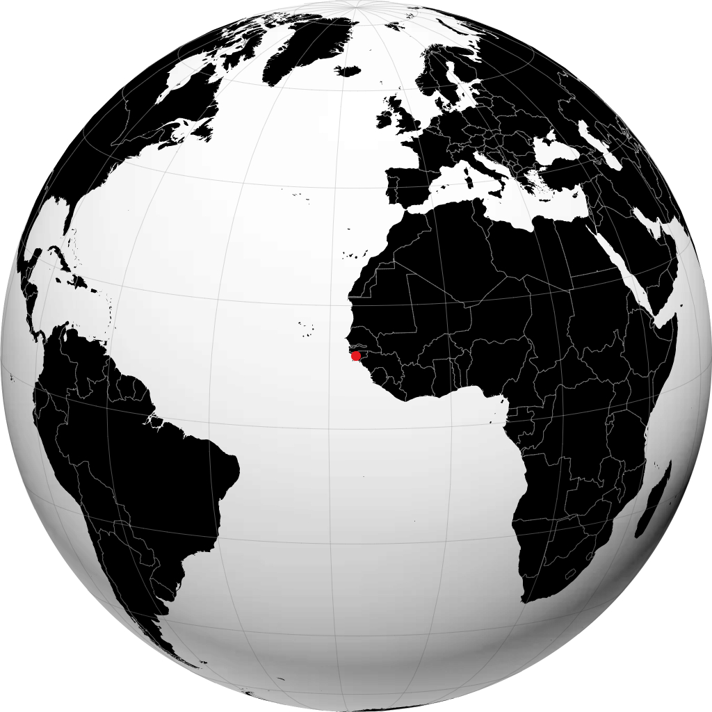 Bissau di globe