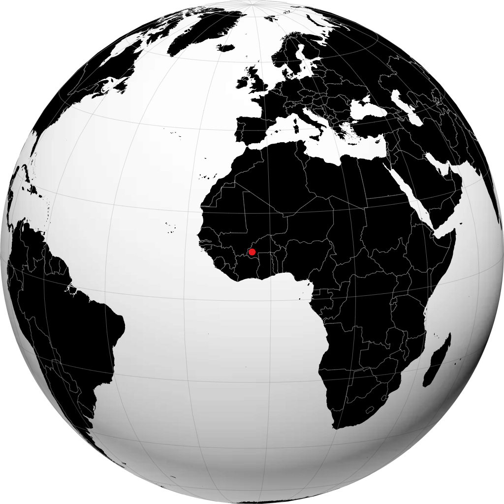 Bobo-Dioulasso di globe