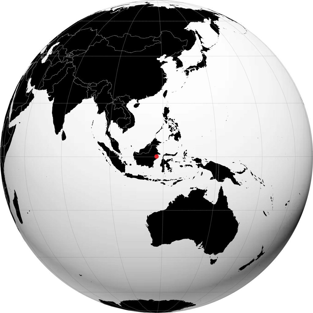 Bontang di globe