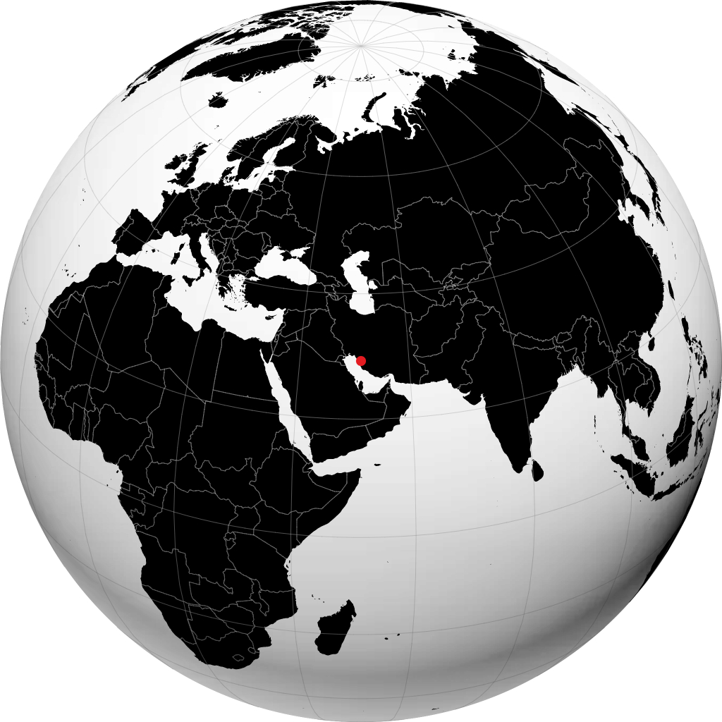 Borazjan di globe