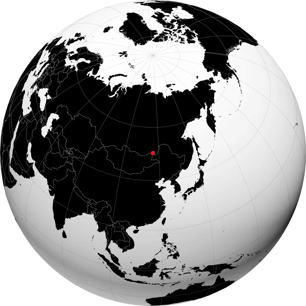 Borzya di globe