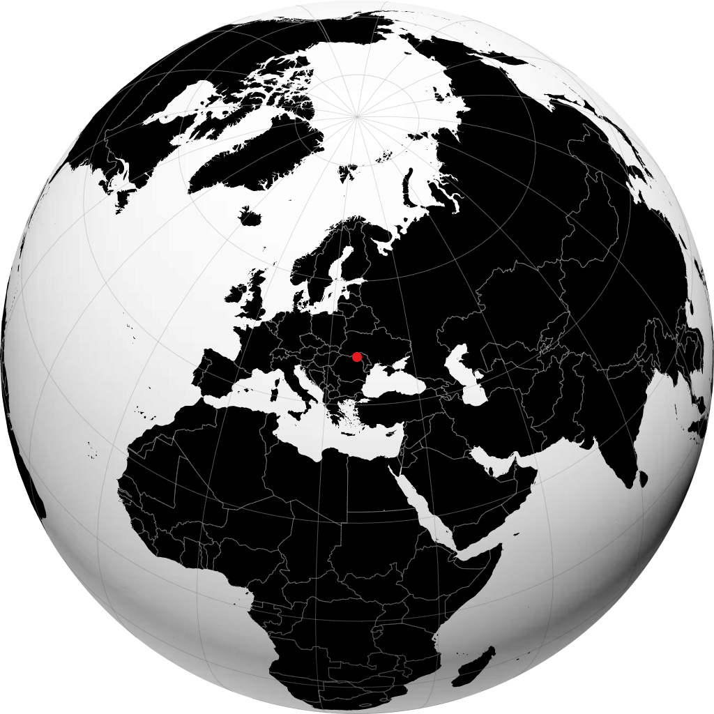 Botoşani di globe