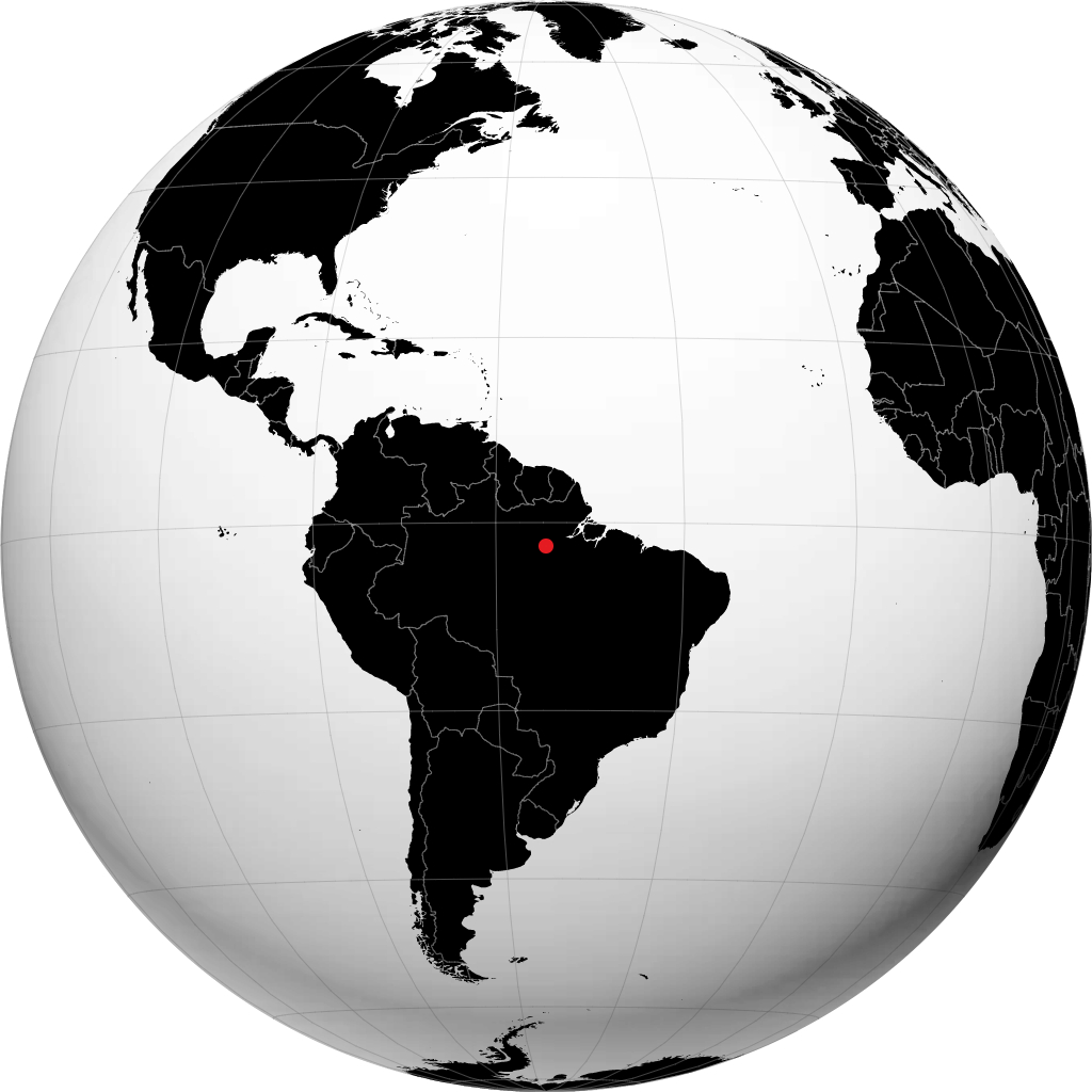 Santarém di globe