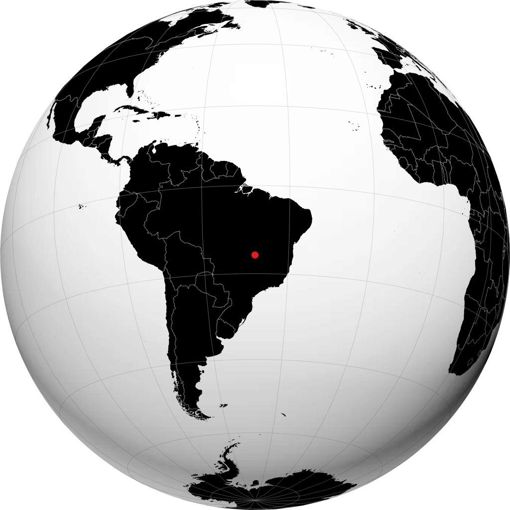 Brasília di globe