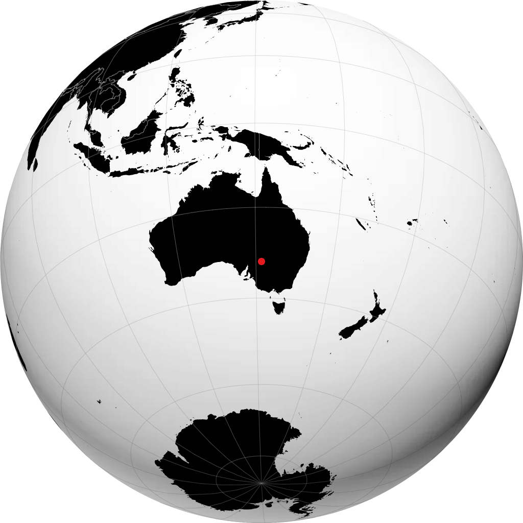 Broken Hill di globe