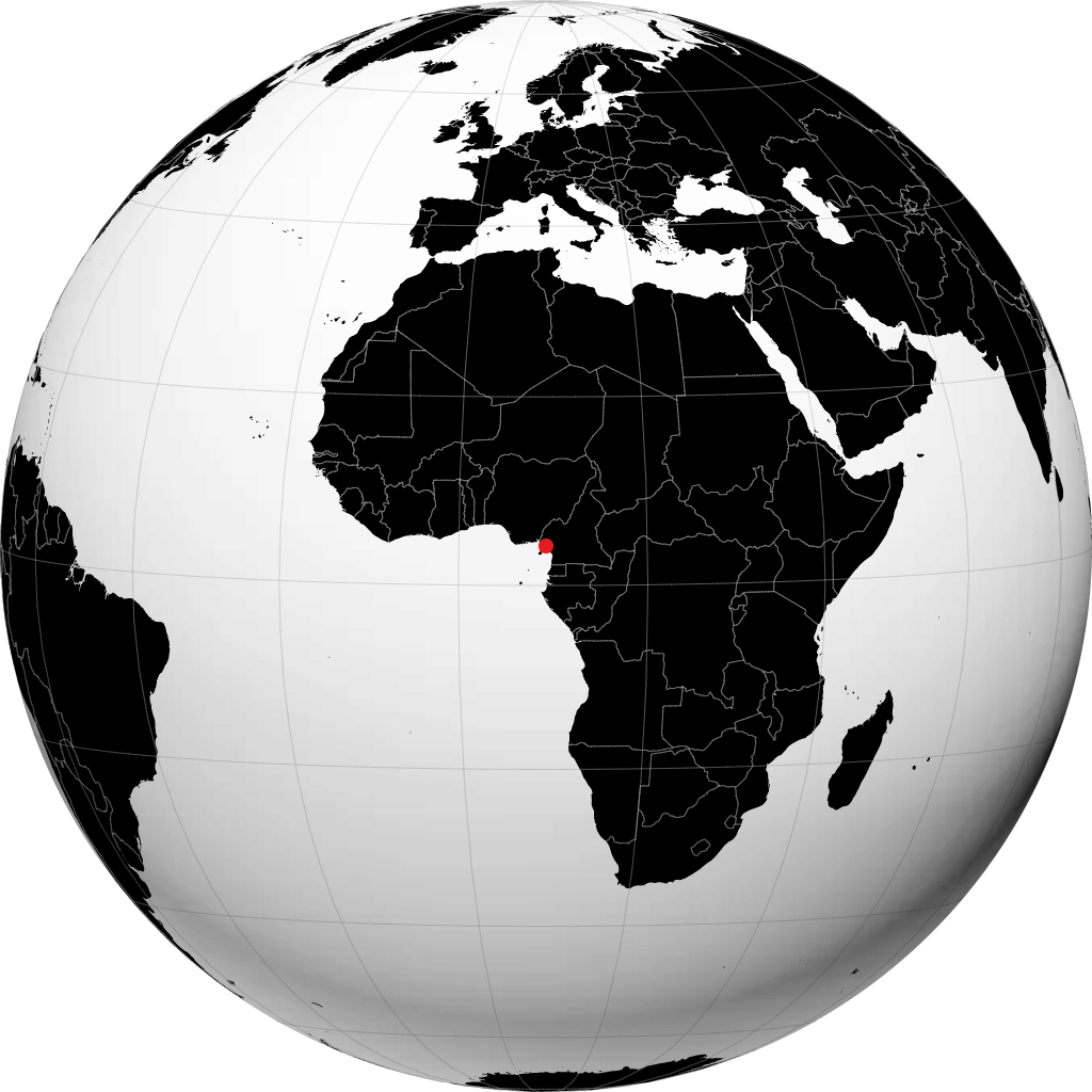 Buea di globe