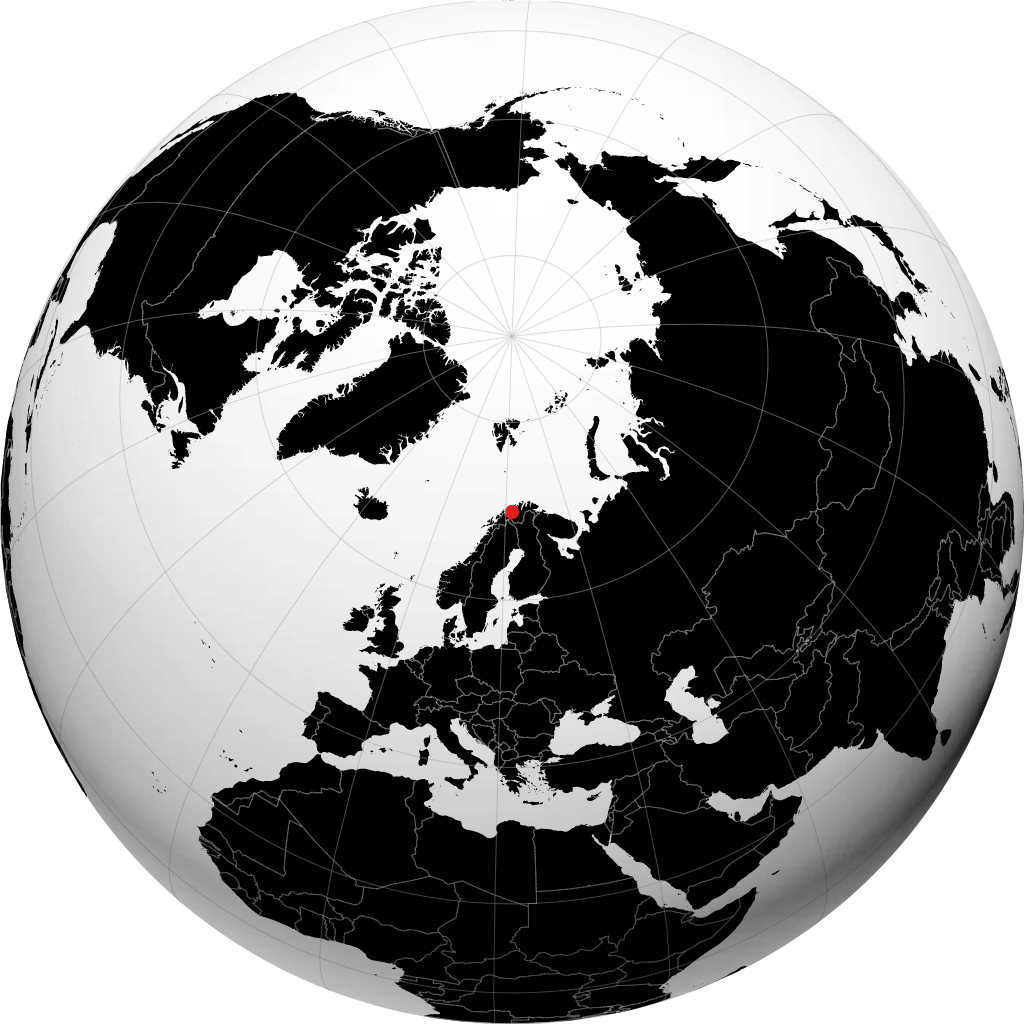 Burfjord di globe