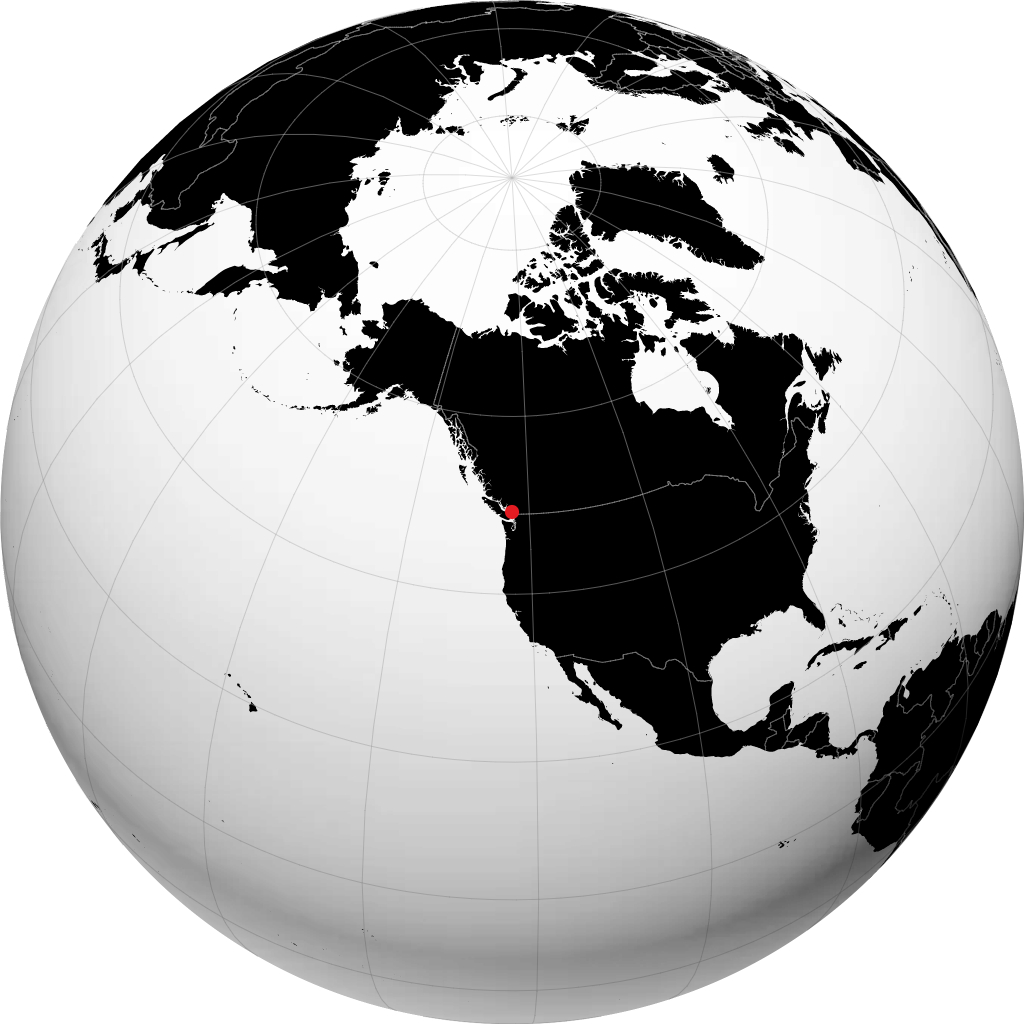 Burnaby di globe