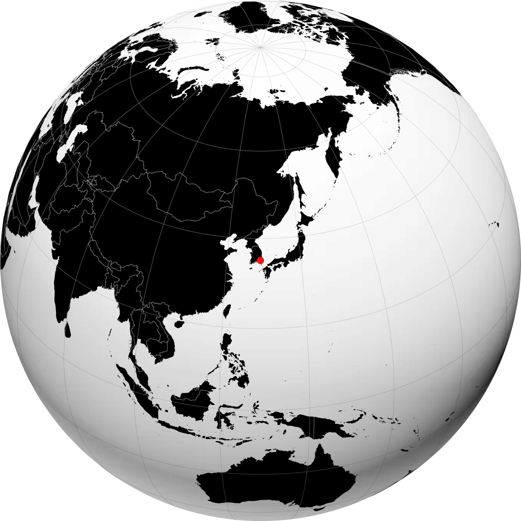 Busan di globe