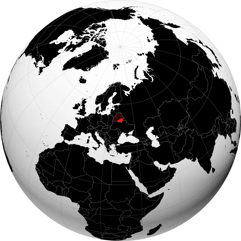Wilayah Gomel di globe