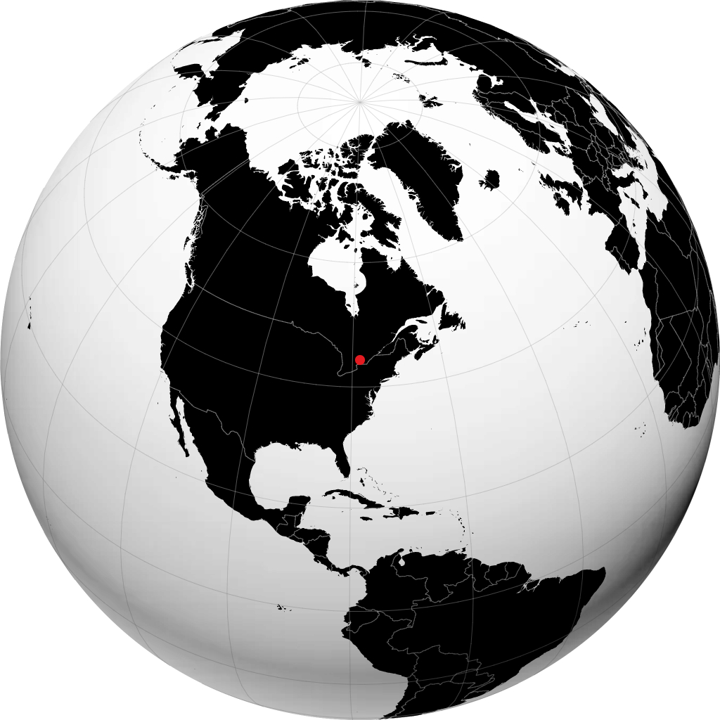 Peterborough di globe