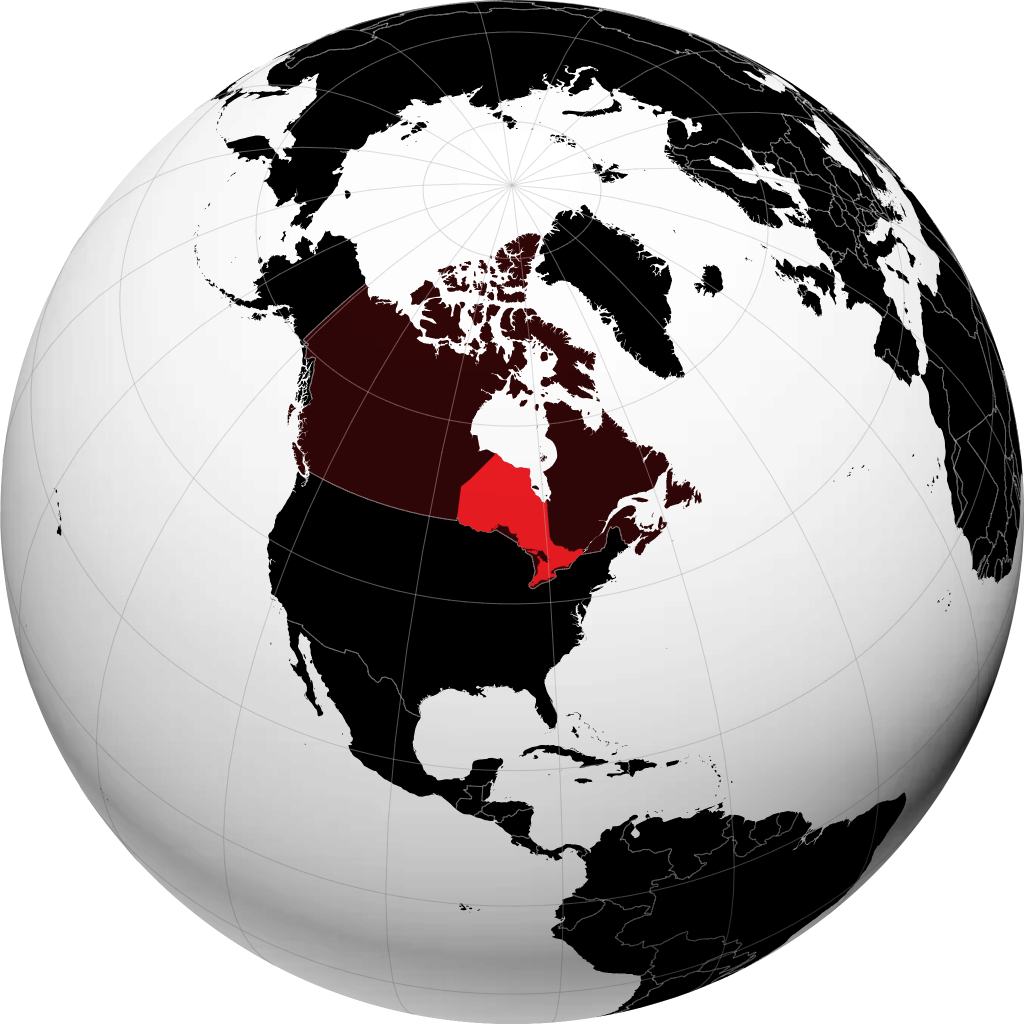 Ontario di globe