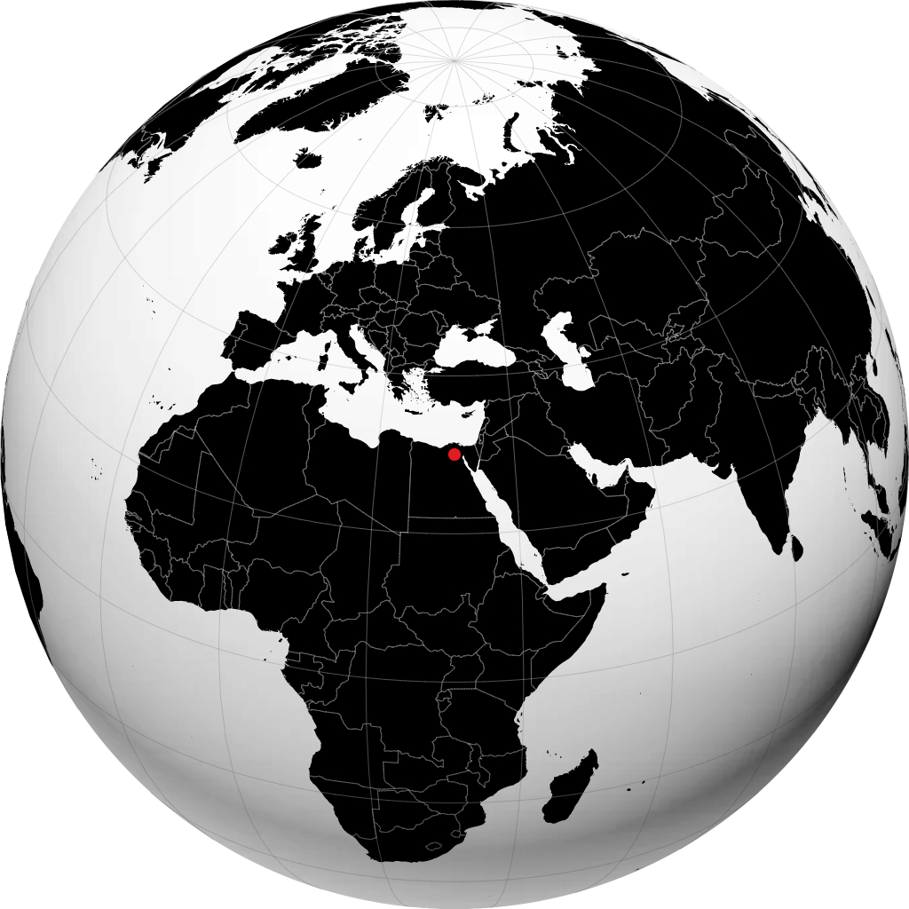 Kairo di globe