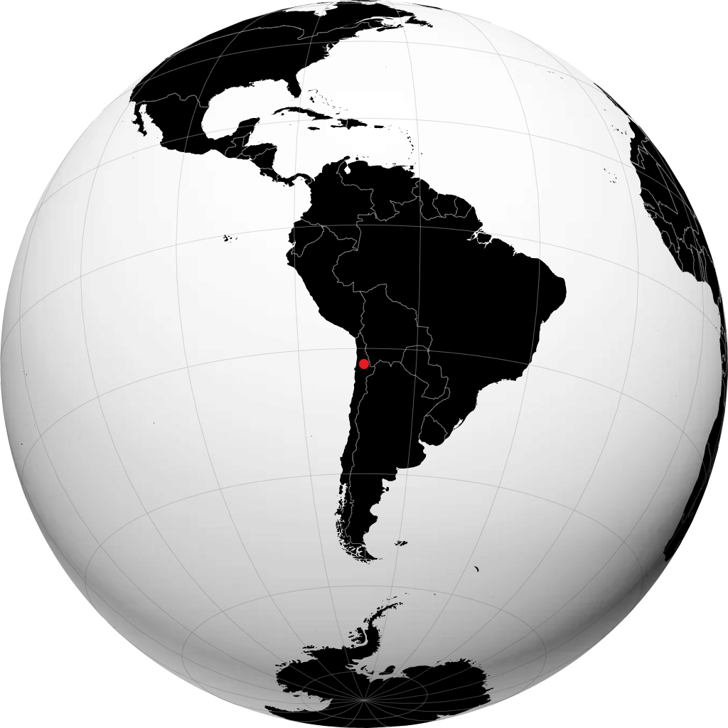 Calama di globe