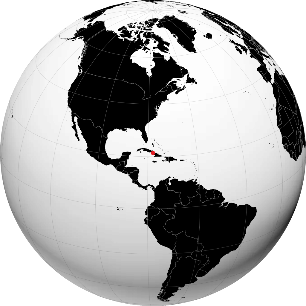 Camagüey di globe