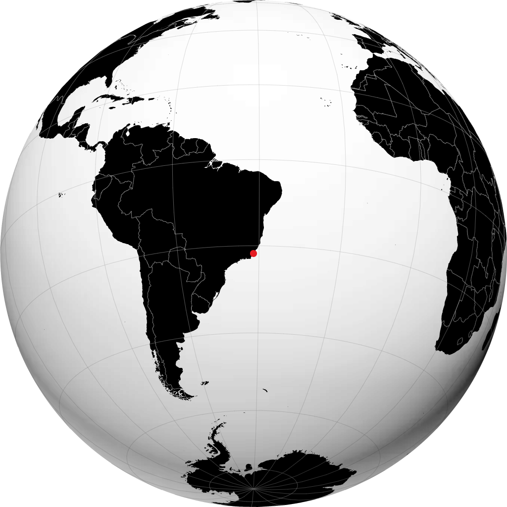 Campos dos Goytacazes di globe