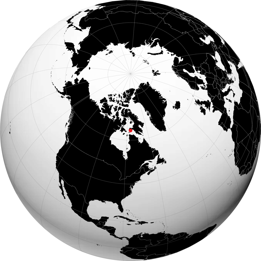 Cape Dorset di globe