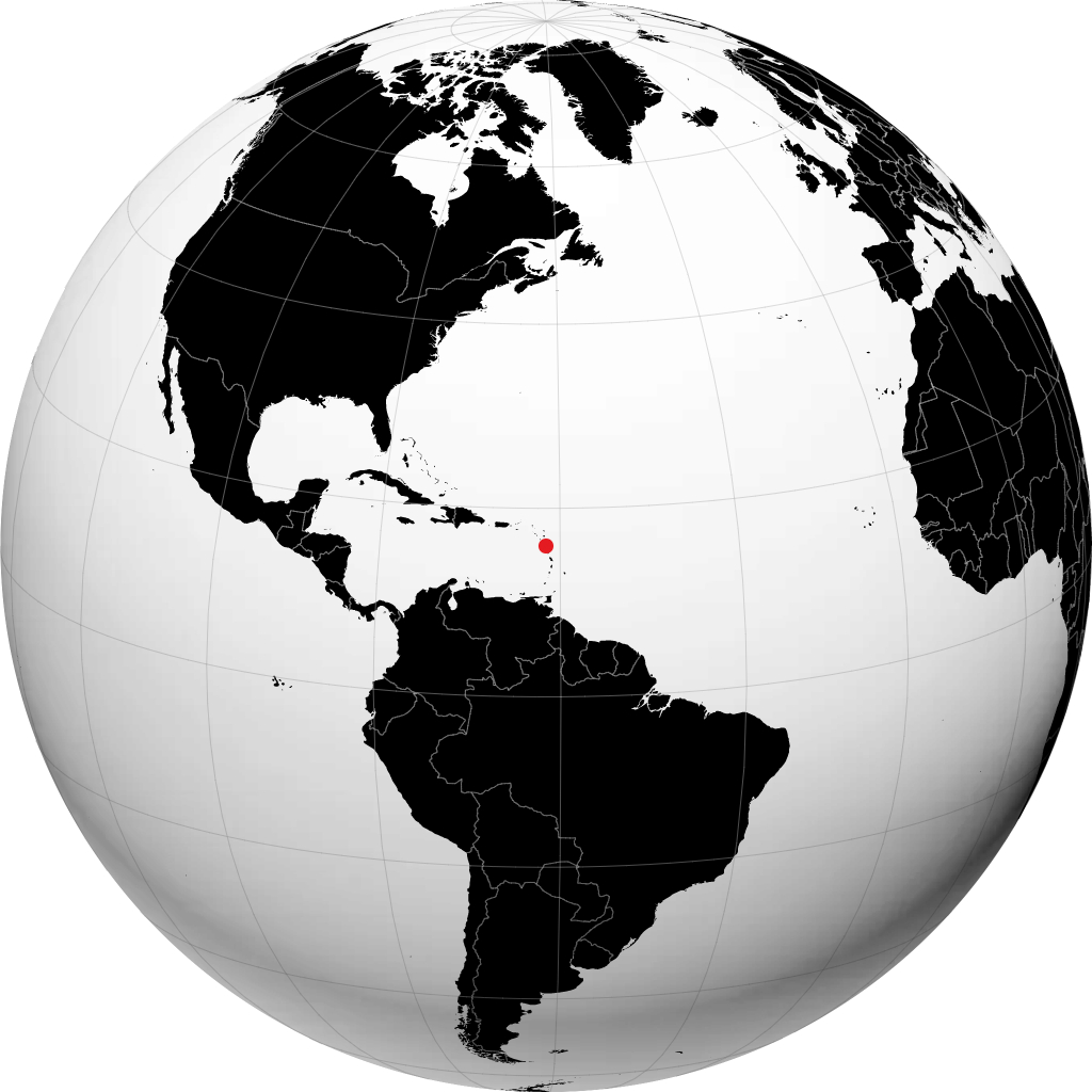 Capesterre-Belle-Eau di globe