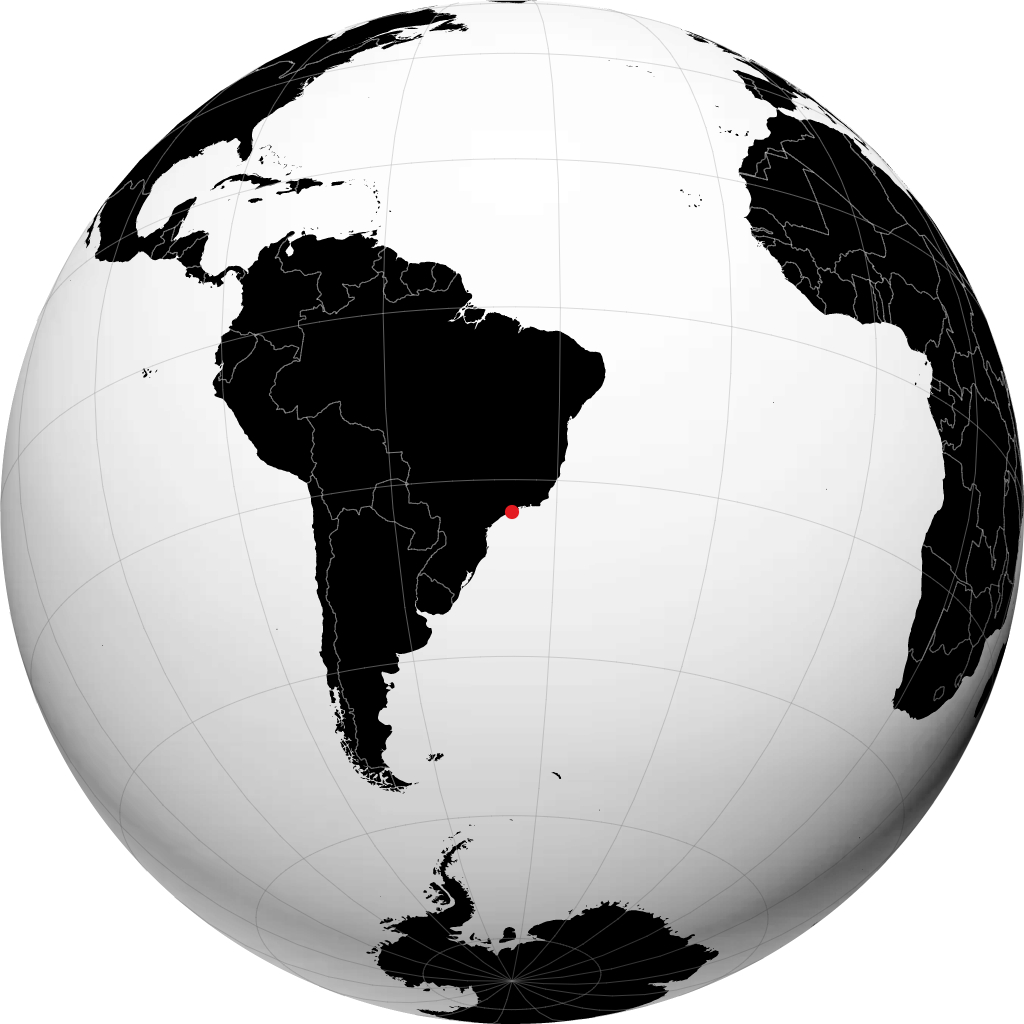 Caraguatatuba di globe