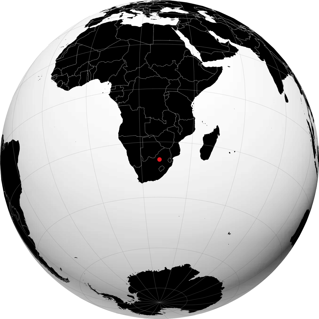 Carletonville di globe