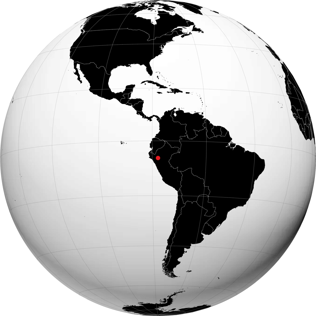 Chachapoyas di globe