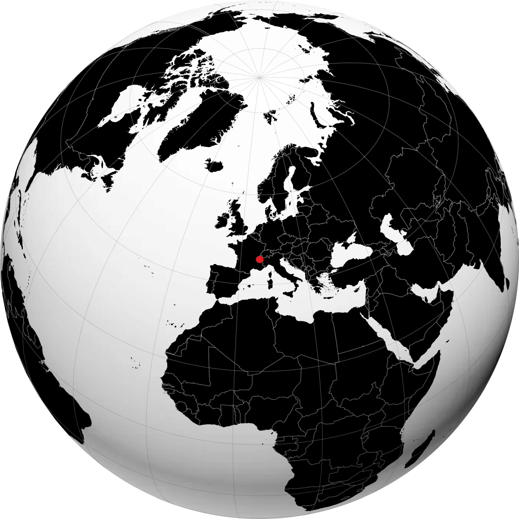 Chambéry di globe