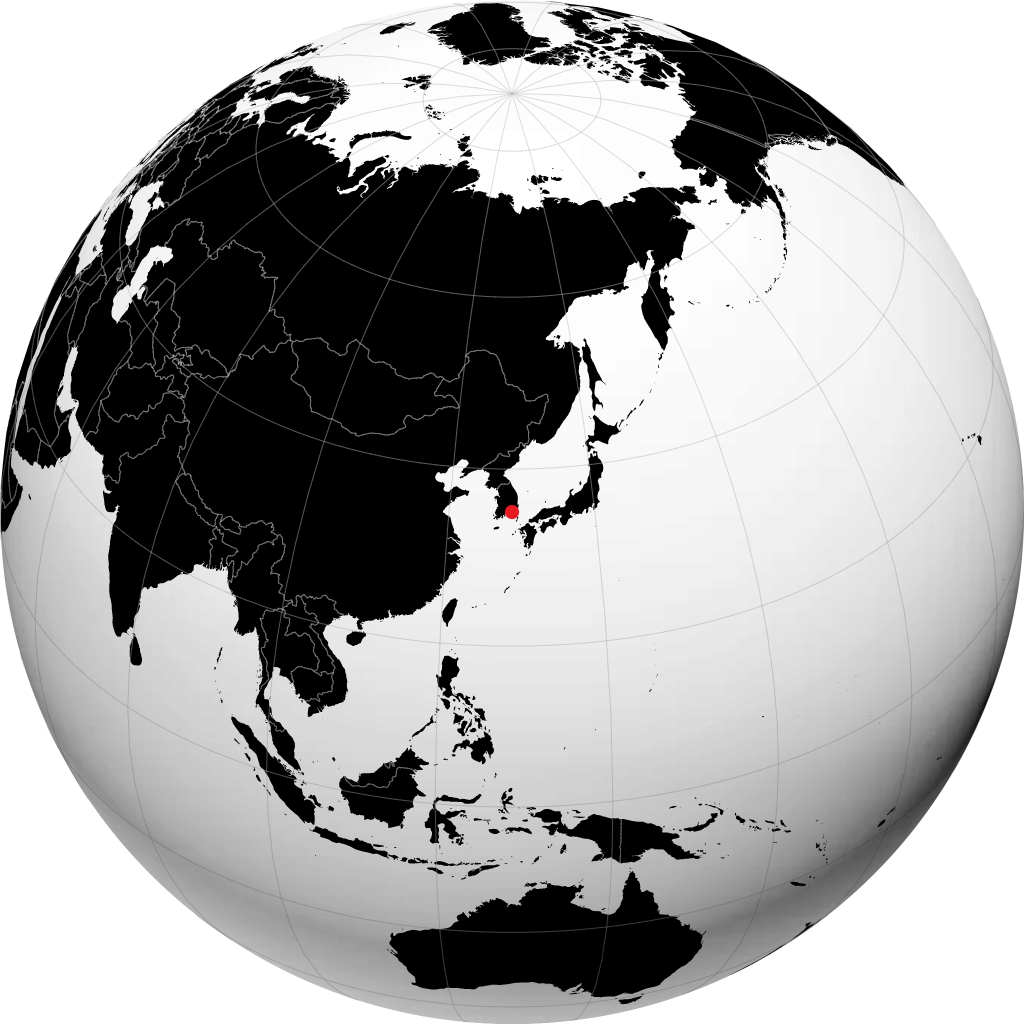 Changwon di globe