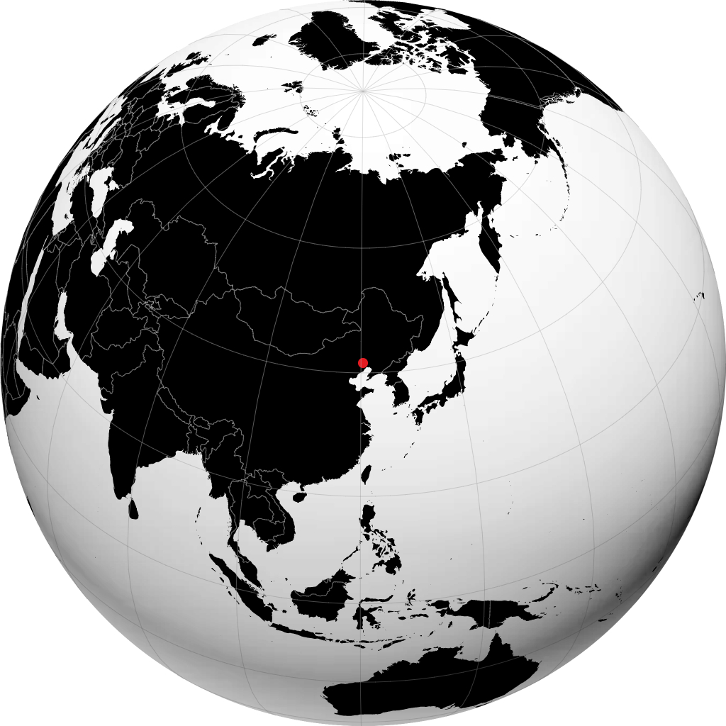 Chaoyang di globe