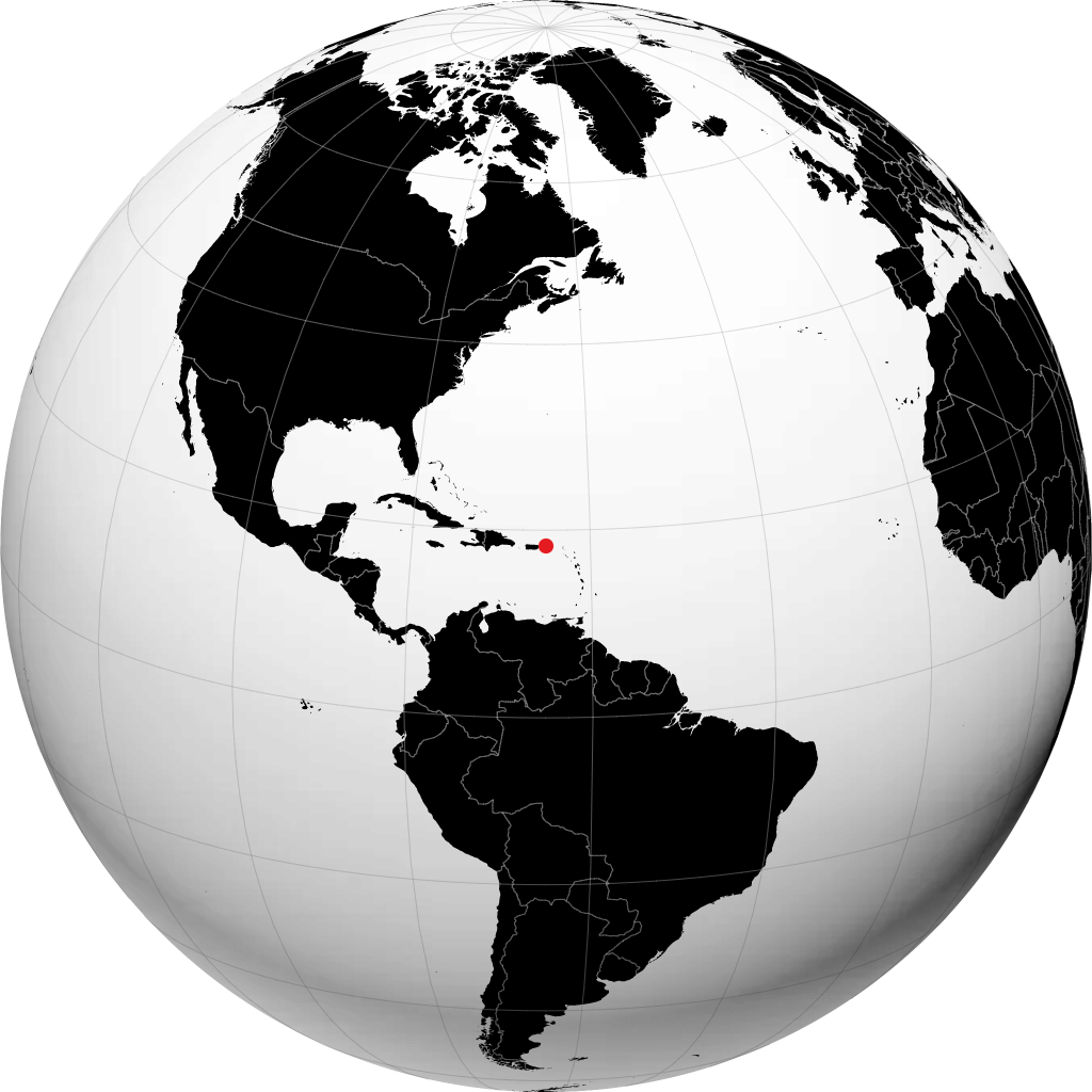 Charlotte Amalie di globe