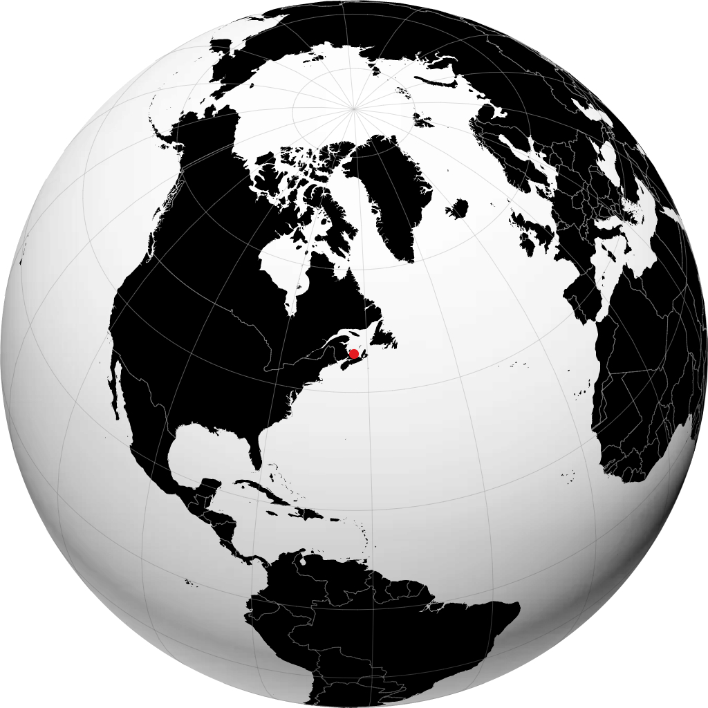 Charlottetown di globe