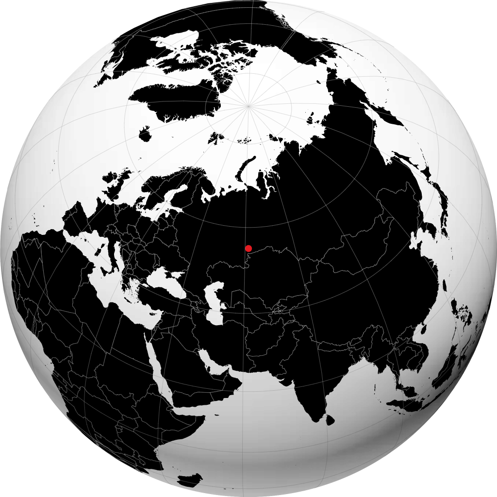 Chelyabinsk di globe