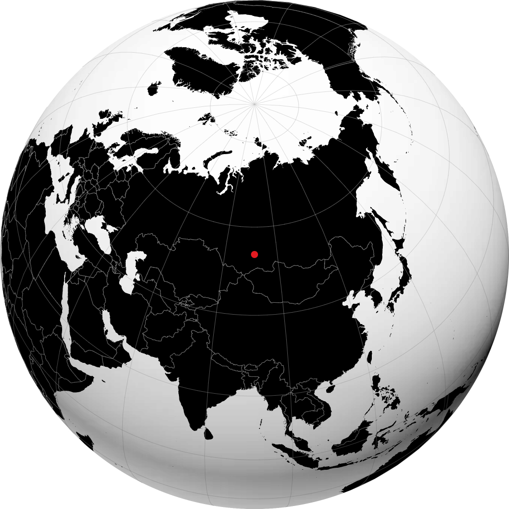 Chernogorsk di globe