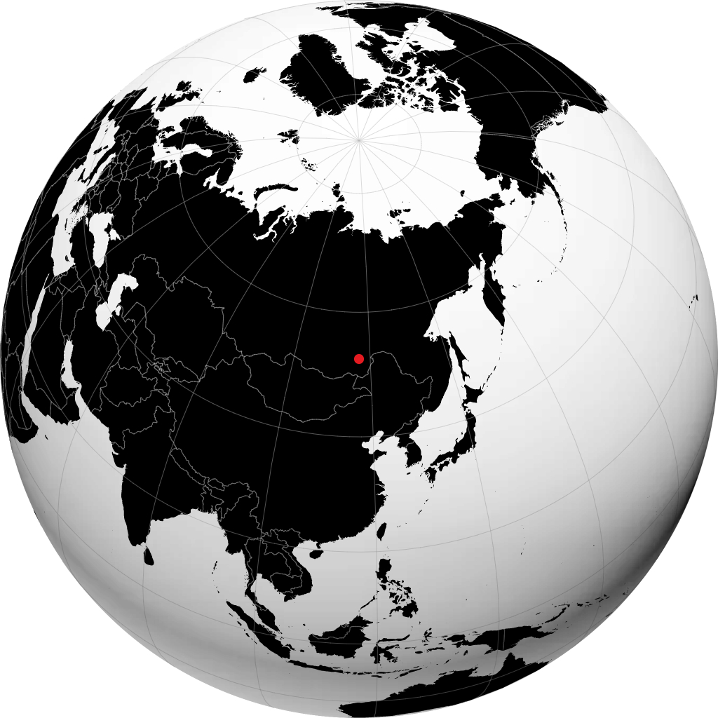 Chernyshevsk di globe