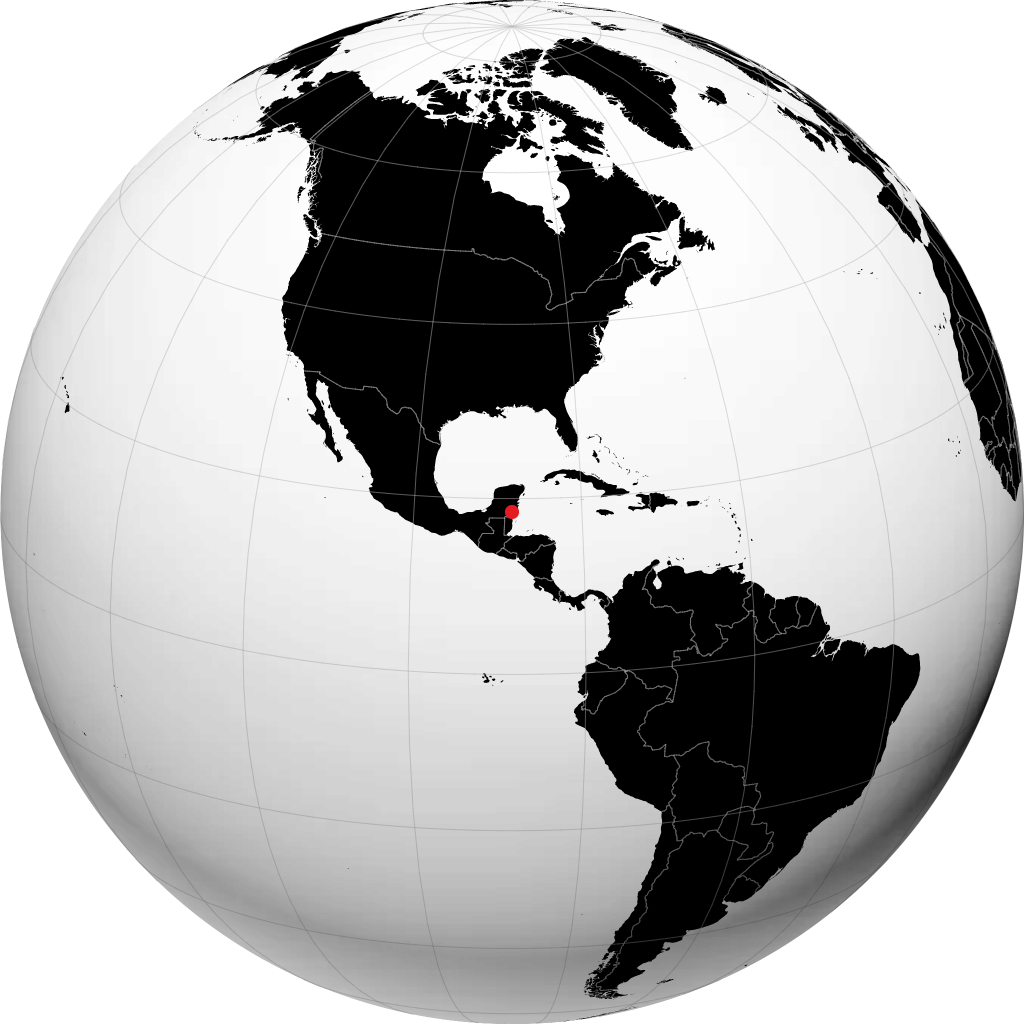 Chetumal di globe