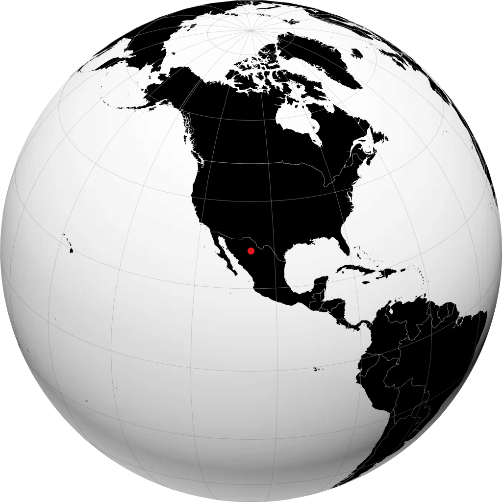 Chihuahua City di globe