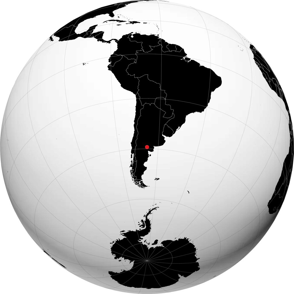 Choele Choel di globe