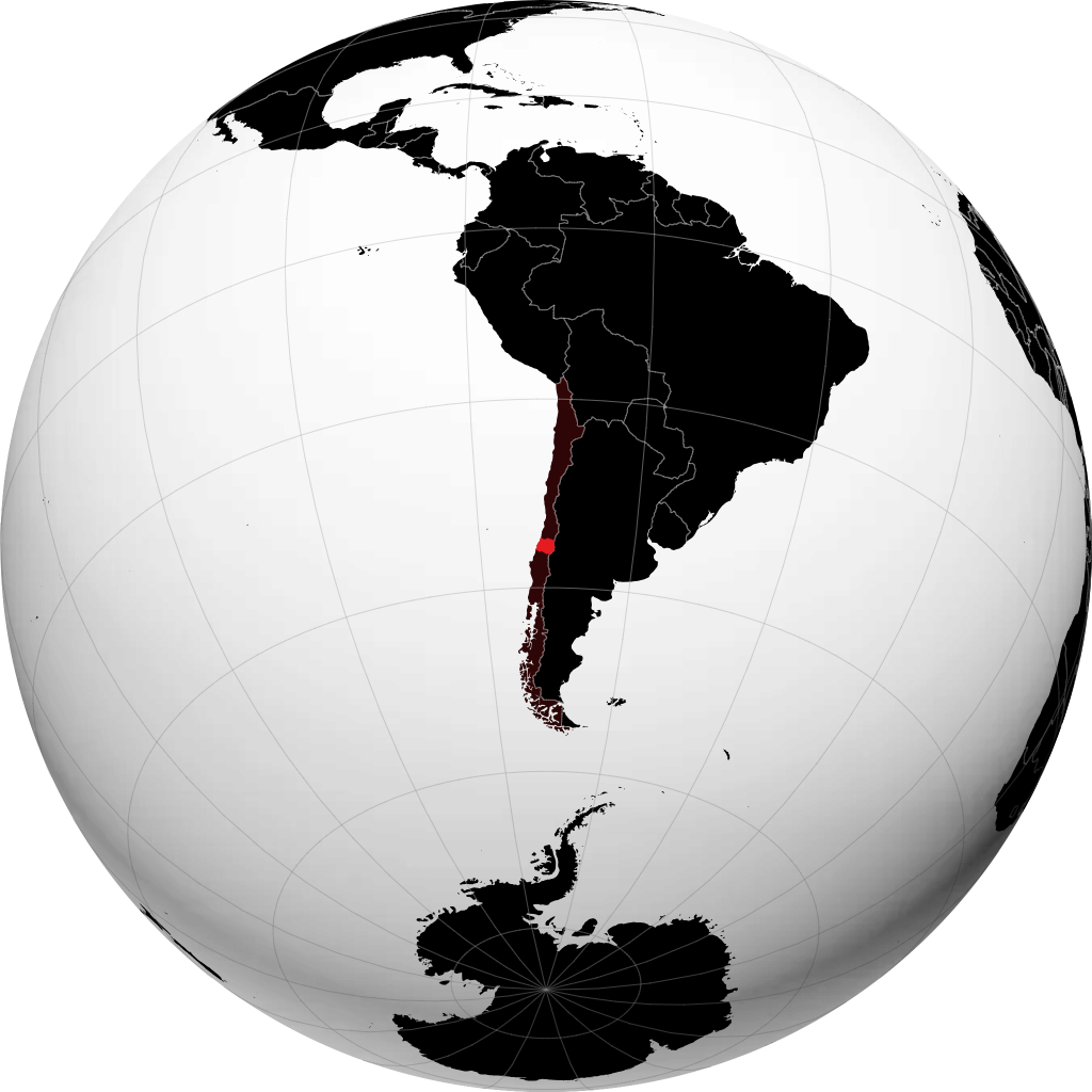 Wilayah Maule di globe