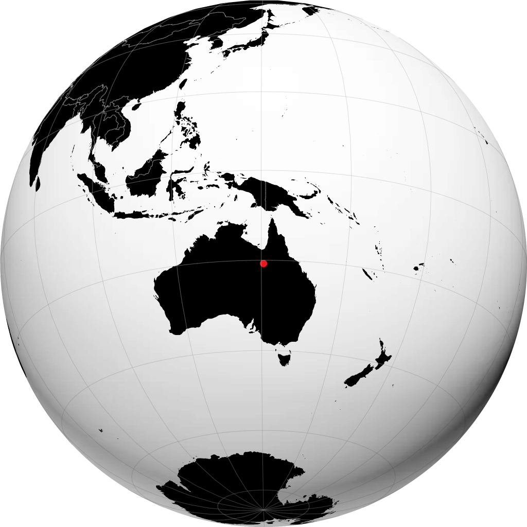 Cloncurry di globe