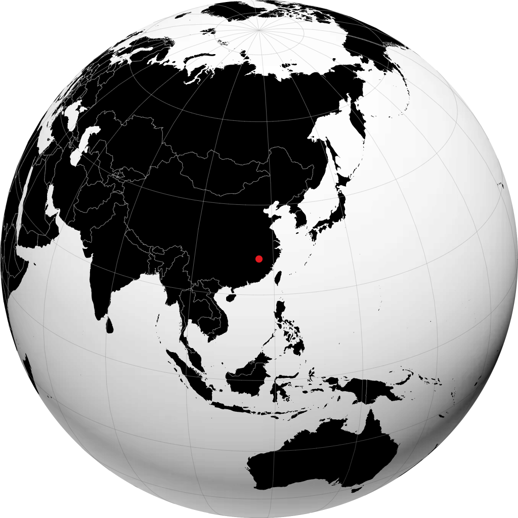 Fuzhou di globe