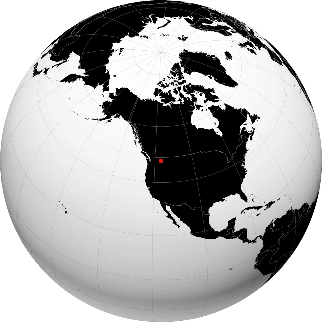 Coeur d'Alene di globe