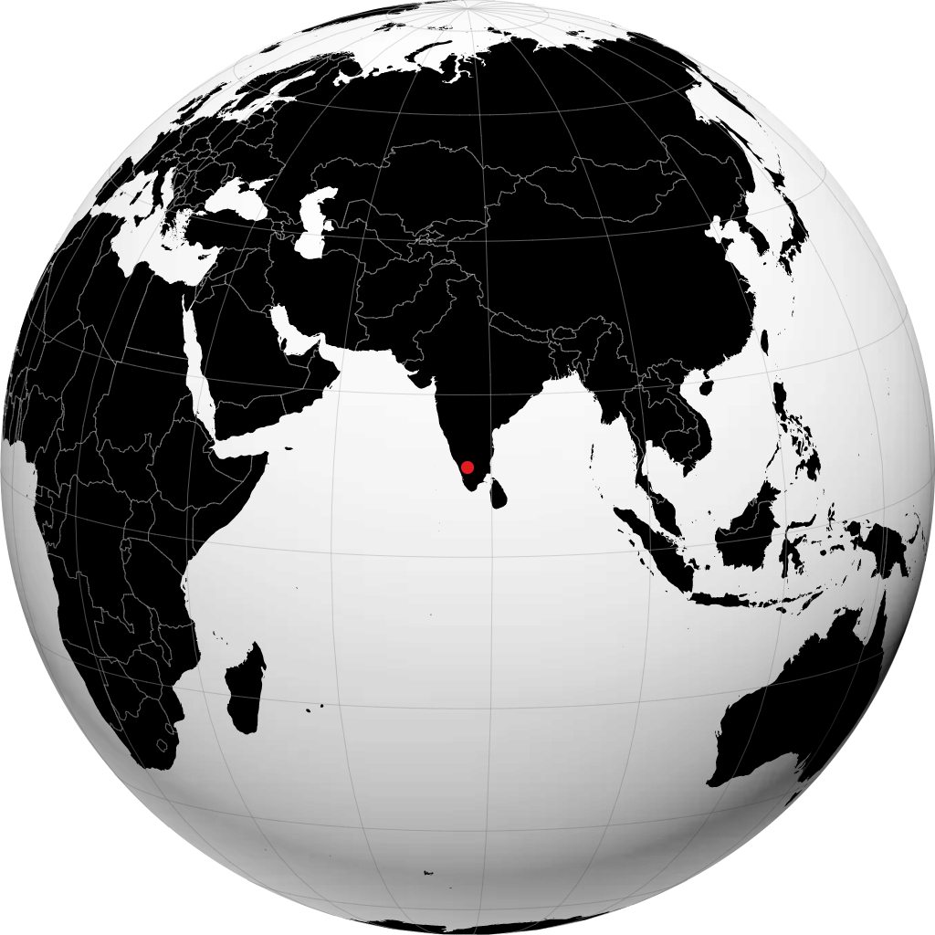 Coimbatore di globe