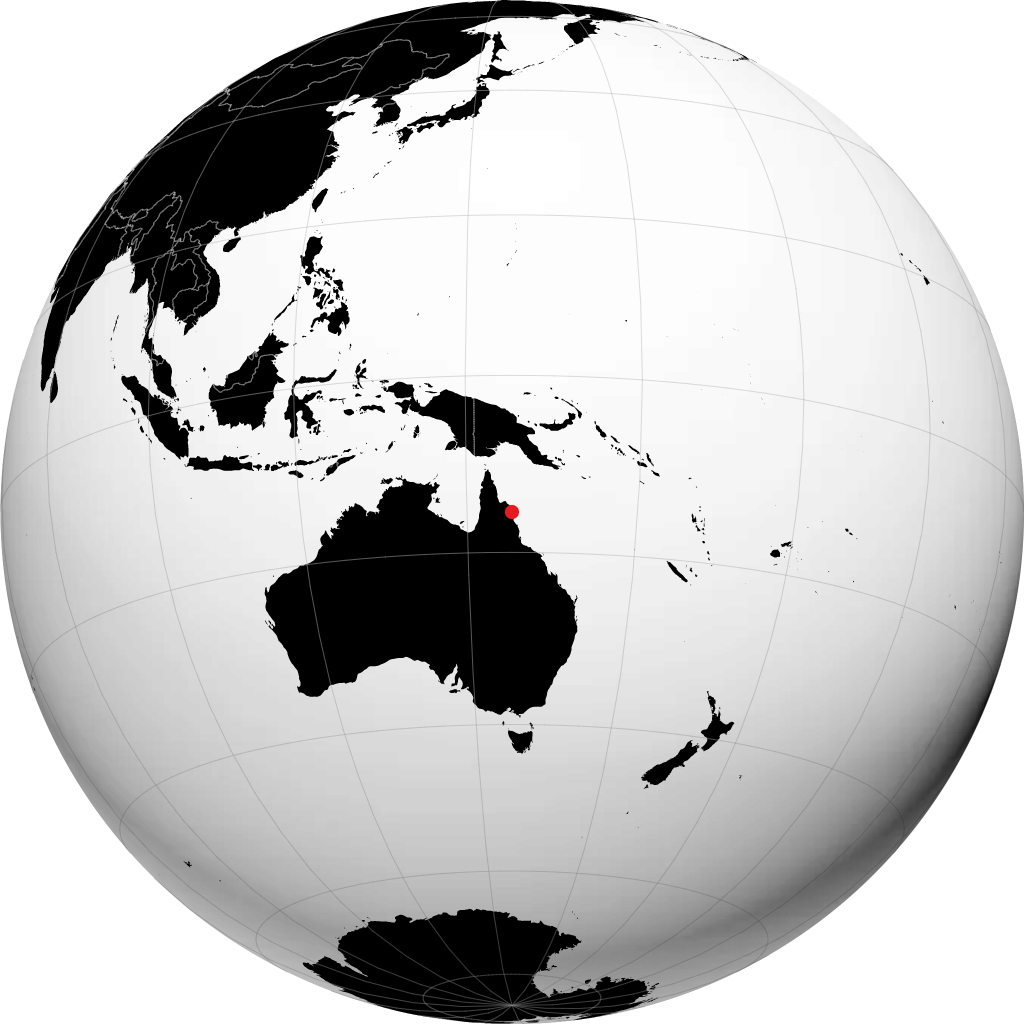 Cooktown di globe