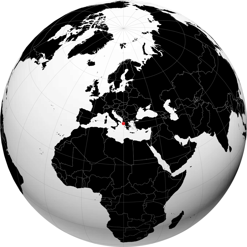 Corfu di globe