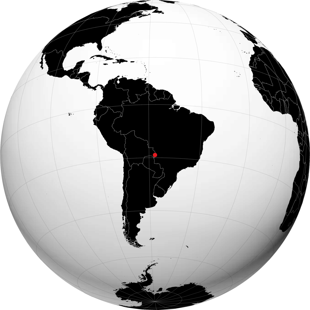 Corumbá di globe